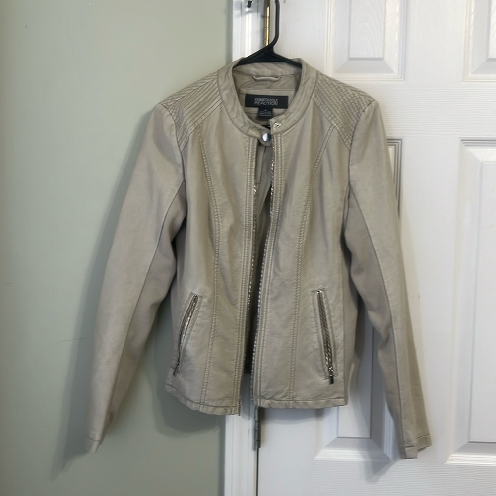 Kenneth Cole Reaction faux Leather jacket - M